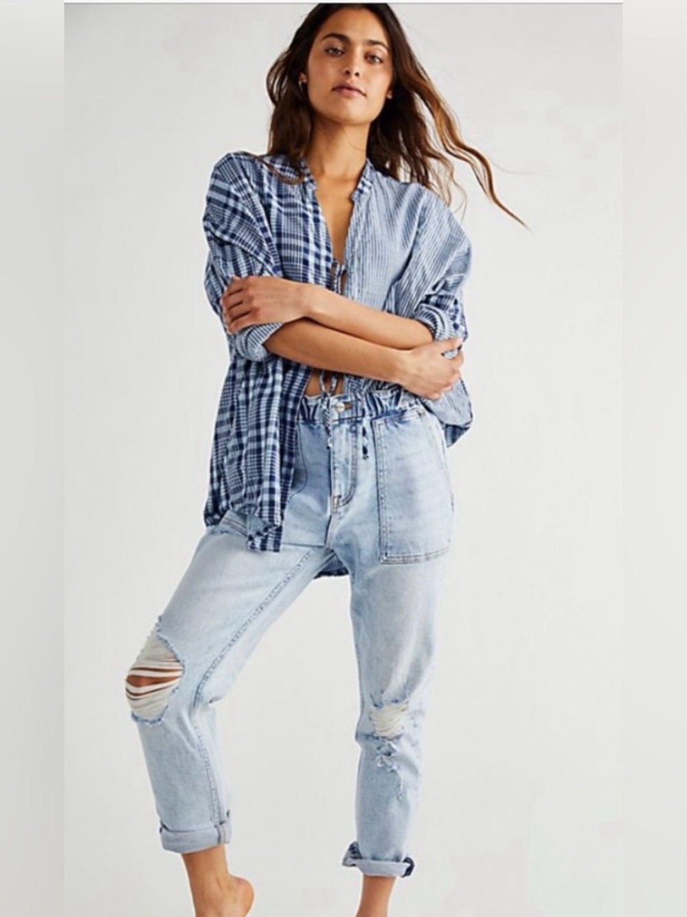 Free people x Driftwood Eliza Jeans Size Medium M